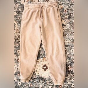 TNA Aritzia Sweatpants Womens Khaki Beige
Cozy Fleece  Loungewear Athleisure S